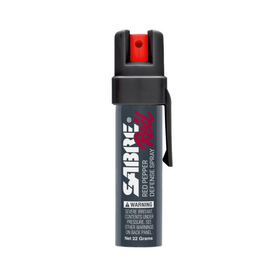 Баллончик газовый Sabre Red Compact, 22 мл (спрей), с клипсой