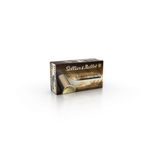 Патрон нарезной S&B 22 LR HV, пуля LRN, 40 gr (2,6 г)