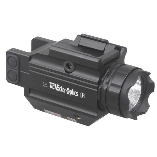 Подствольный фонарь с лазером Vector Optics Doublecross Compact, красный лазер