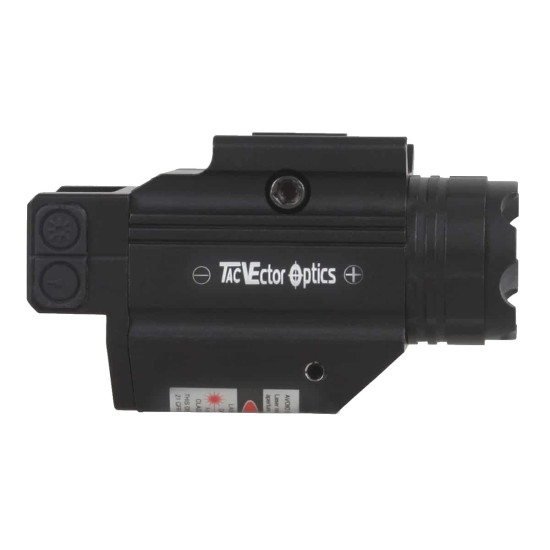 Подствольный фонарь с лазером Vector Optics Doublecross Compact, красный лазер