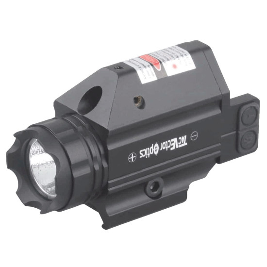 Подствольный фонарь с лазером Vector Optics Doublecross Compact, красный лазер