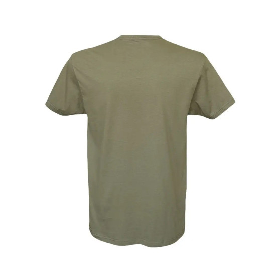 Футболка з принтом «Я полюю на гриби», хакі, Acropolis ФГ-1х, р. L