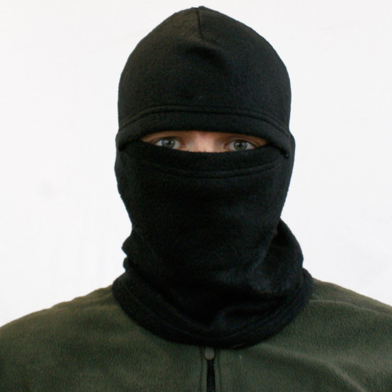 Шапка-маска, балаклава TTX Fleece Polar-260, чёрная