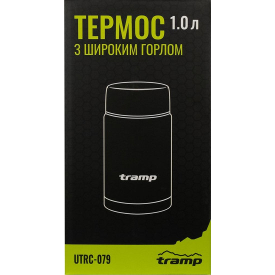 Термос Tramp с широким горлом 1,0 л UTRC-079