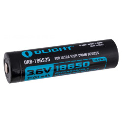 Аккумуляторная батарея Olight 18650 HDC (10A), 3500 mAh
