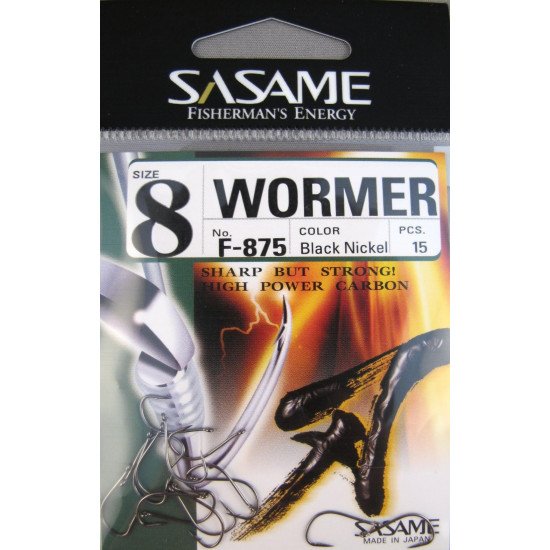 Крючки SASAME WORMER №8