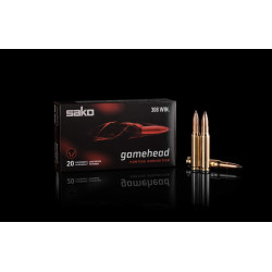 Патрон нарезной Sako Gamehead .308 Win, пуля SP, 9,7 г
