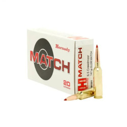 Патрон нарезной Hornady Match 6.5 Creedmoor, пуля ELD Match, 147 gr (9,5 г)