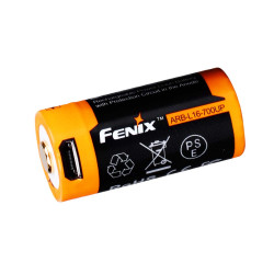 Аккумулятор 16340 Fenix, 700 mAh, Li-ion, зарядка micro USB