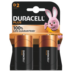 Батарейка Duracell LR20 (D), бочка, 2/12/240