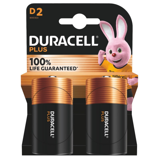Батарейка Duracell LR20 (D), бочка, 2/12/240