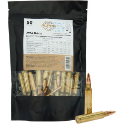 Набій нарізний ALPHA .223 Rem, куля FMJ-BT, 55 gr