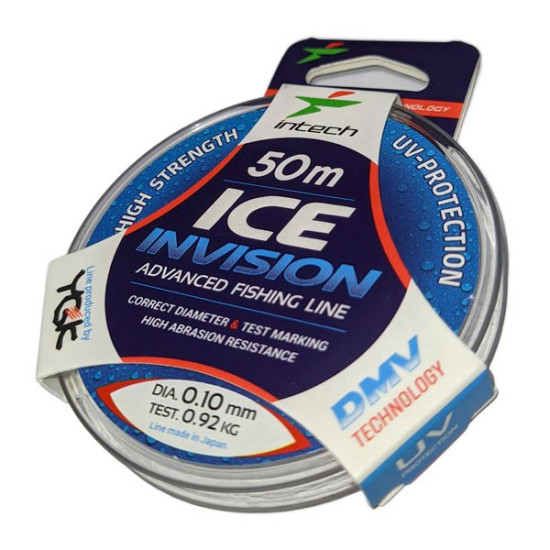 Волосінь зимова INTECH ISE SNVISION, діаметр 0,12 мм, 50 м