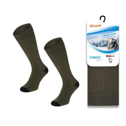 Носки зимние Forest Warm, коричнево-оливковый, р. 39-42