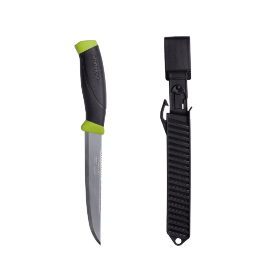 Ніж Morakniv Fishing Comfort Scaler 150, нержавіюча сталь, блістер, зелений