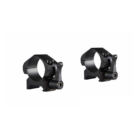 Кільця Hawke Precision Steel QD 1" (25,4 мм), низькі, сталь, Weaver