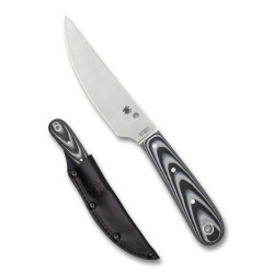 Ніж Spyderco Bow River, 8Cr13MoV, G-10, чорний