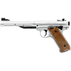 Пістолет пневматичний Umarex Ruger Mark IV Stainless, кал. 4,5 мм
