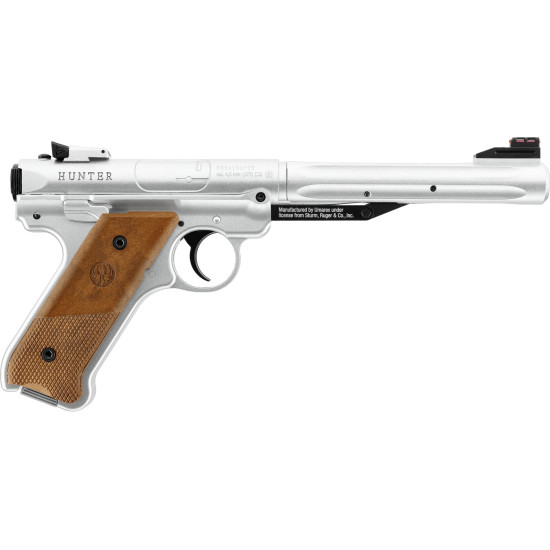 Пістолет пневматичний Umarex Ruger Mark IV Stainless, кал. 4,5 мм