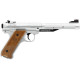 Пістолет пневматичний Umarex Ruger Mark IV Stainless, кал. 4,5 мм