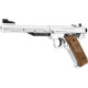 Пістолет пневматичний Umarex Ruger Mark IV Stainless, кал. 4,5 мм
