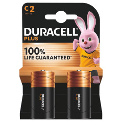 Батарейка Duracell LR14 (C), минибочка, 2/20/240