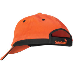Кепка Seeland Hi-Vis, оранжевая, one size