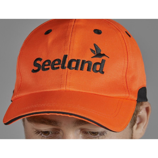 Кепка Seeland Hi-Vis, помаранчева, one size