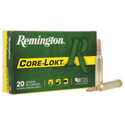 Патрон нарезной Remington 7mm Rem Mag, пуля Core-Lokt PSP, 9,1 г