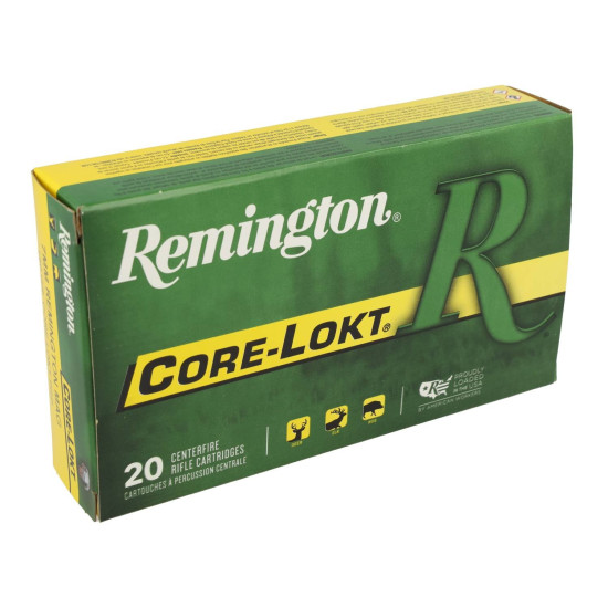 Набій нарізний Remington 7mm Rem Mag, куля Core-Lokt PSP, 9,1 г