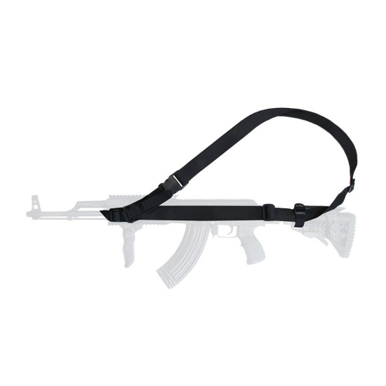 Ремень тактический трёхточечный DANAPER Silent Sling Black