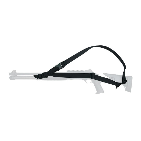 Ремень тактический трёхточечный DANAPER Silent Sling Black