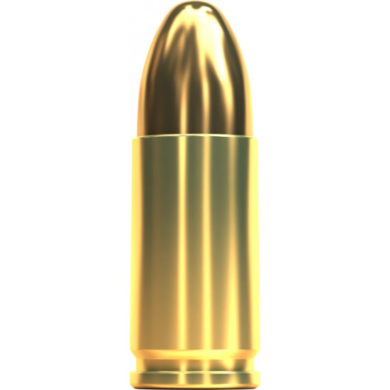 Патрон нарезной Sellier & Bellot FMJ 9 мм (9х19), 124 gr (8 г), 50 шт/кор, 1000 шт