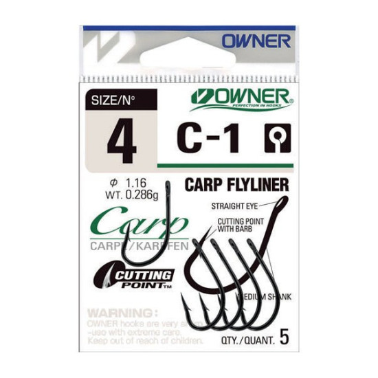 Крючки OWNER CARP LINER №2