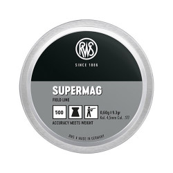 Кулі пневматичні RWS Supermag кал. 4,5 мм, 0,6 г