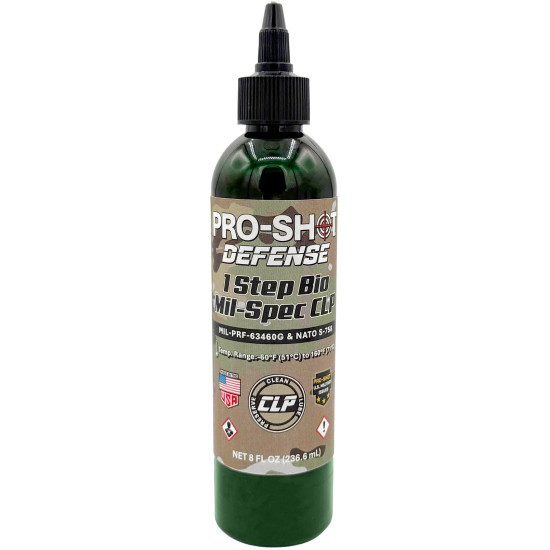 Средство для чистки Pro-Shot 1 Step BIO Mil-Spec CLP 3 в 1, 8 oz