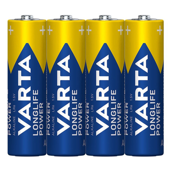 Батарейка лужна AA/LR6 VARTA Longlife Power