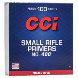 Капсюль CCI 400 Std Small Rifle Primer, 100 шт/уп